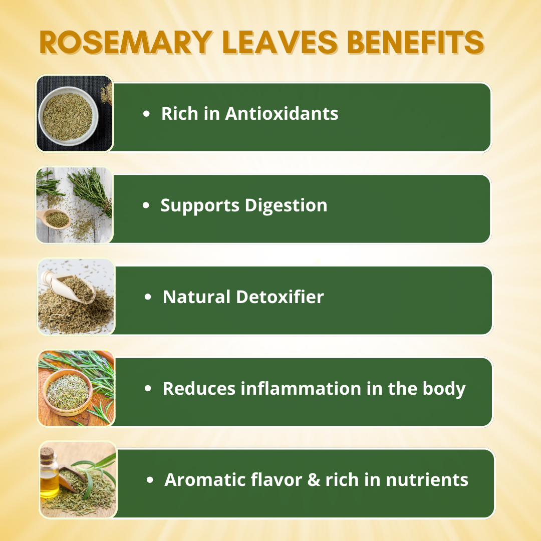 Rosemary Leaves  | Organic Dried Rosemary Leaves